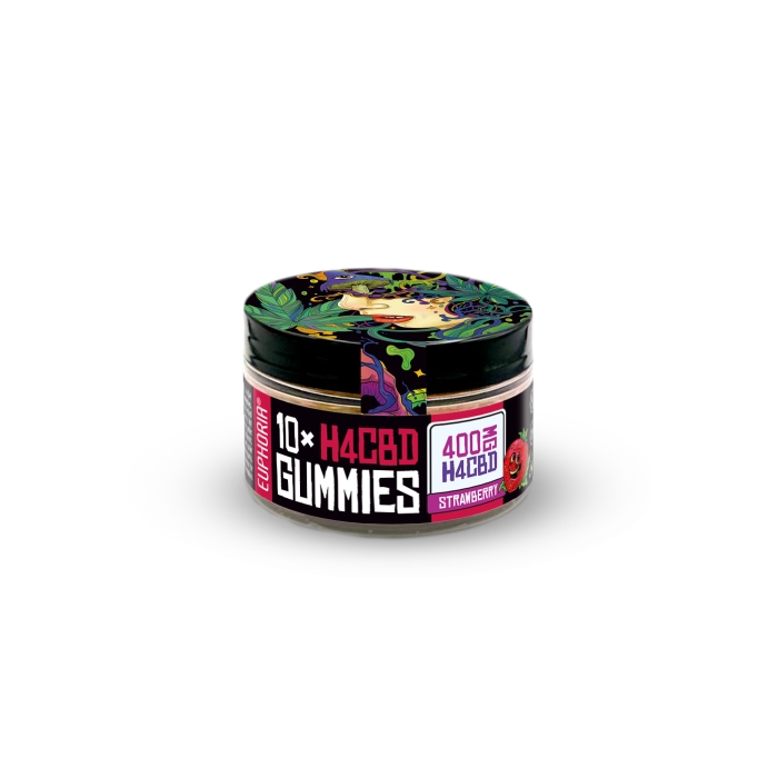 Euphoria H4CBD Gummies Strawberry 