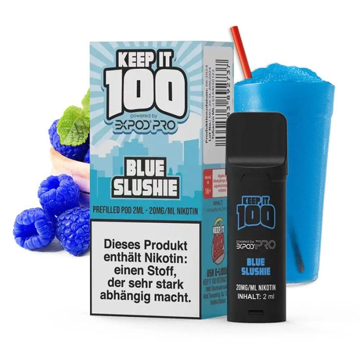 KEEP IT 100 Pod Blue Slush 