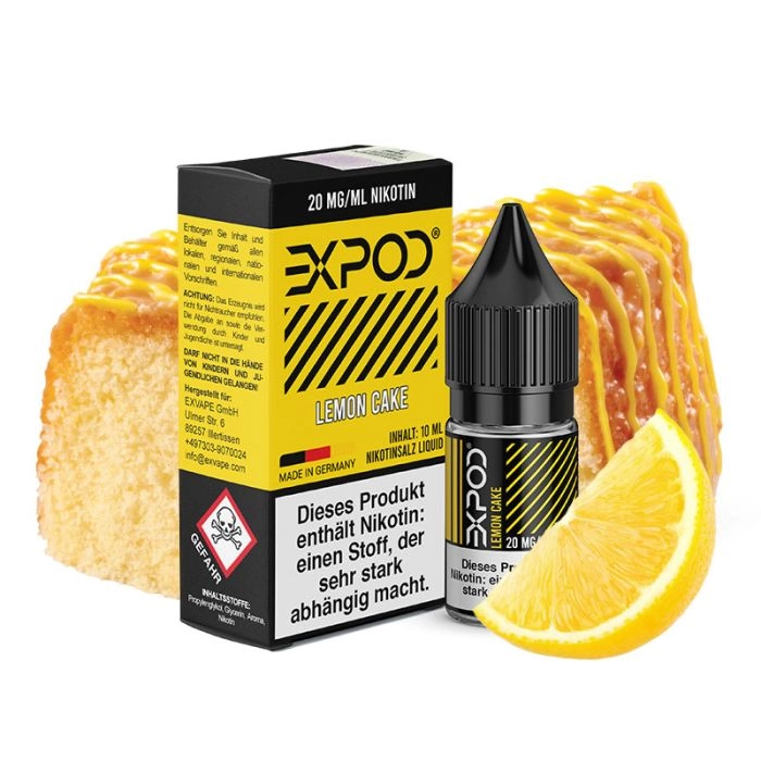 Expod Lemon Cake Liquid 