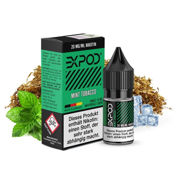 Expod Mint Tobacco Liquid 