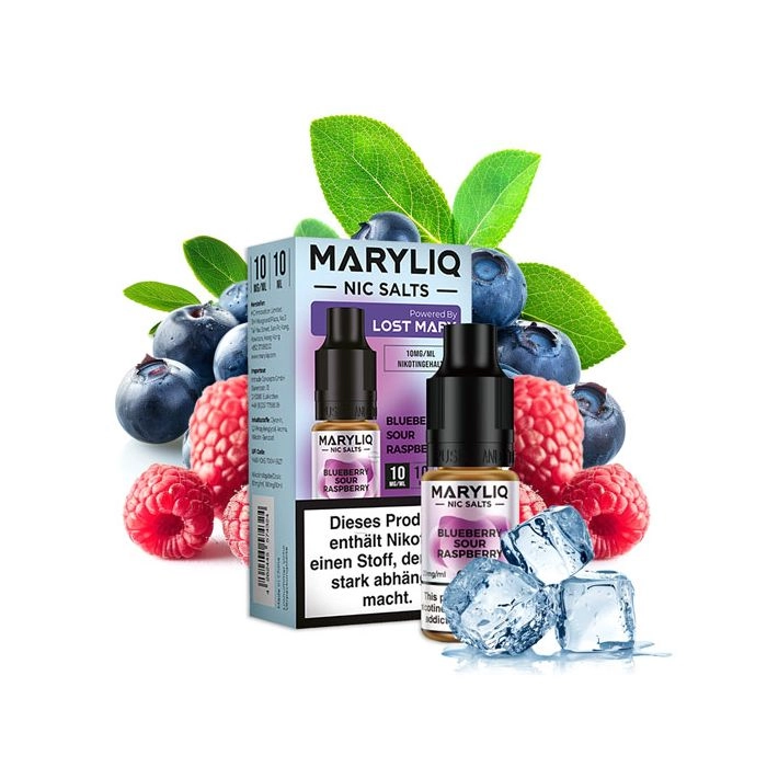 MARYLIQ Blueberry Sour Raspberry Nikotinsalz 