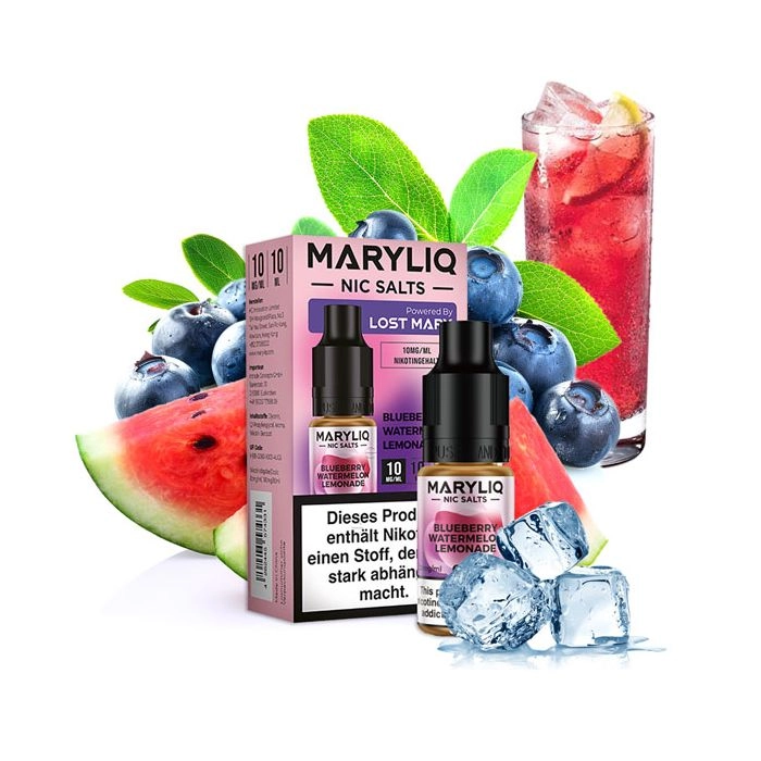 MARYLIQ Blueberry Watermelon Lemonade Nikotinsalz 