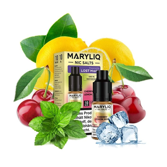 MARYLIQ Cherry Lemon Mint Nikotinsalz 