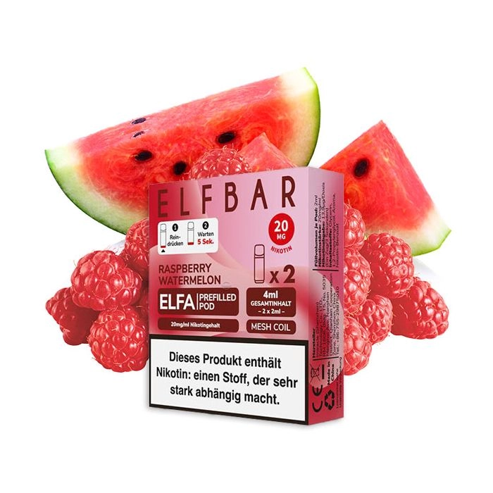 Elf Bar ELFA Prefilled Pods Raspberry Watermelon 