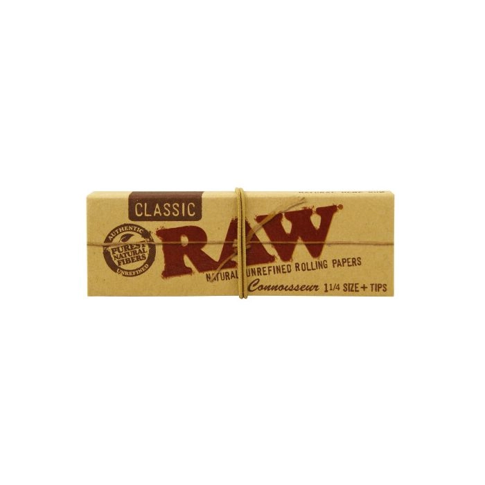 RAW Classic Rolling Papers Connoisseur 1¼ size 