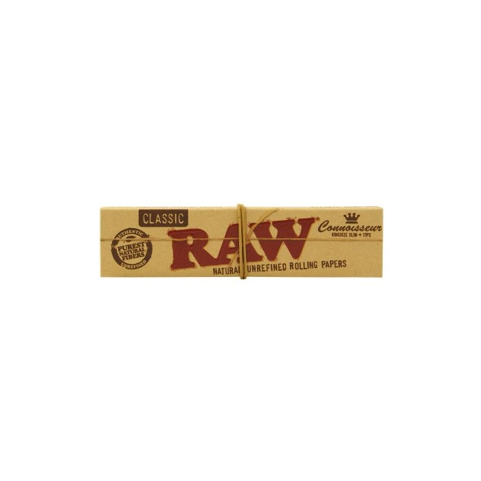 RAW Classic Rolling Papers Connoisseur Kingsize 