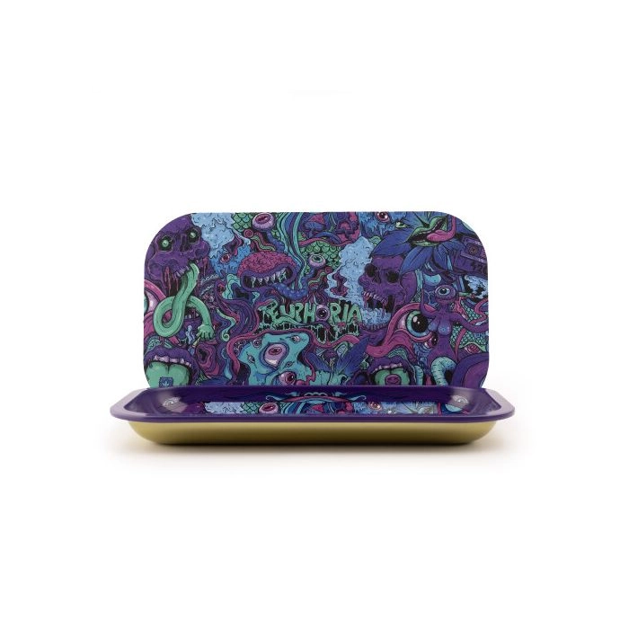 Euphoria Rolling Tray Set with Magnetic Cover Psychedelic 