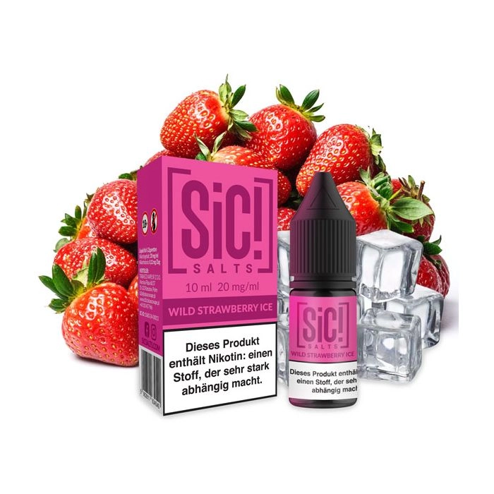 SiC! Salts Wild Strawberry Ice Nikotinsalz 