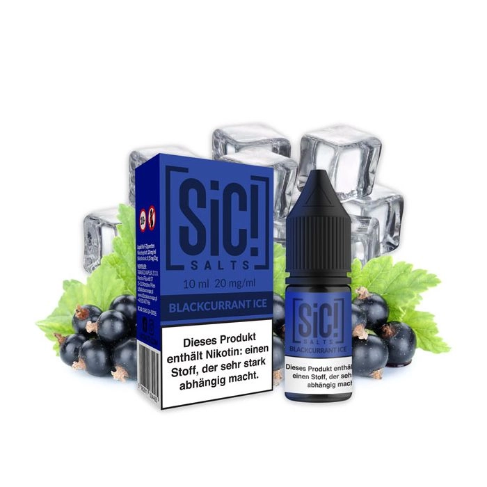 SiC! Salts Blackcurrant Ice Nikotinsalz 