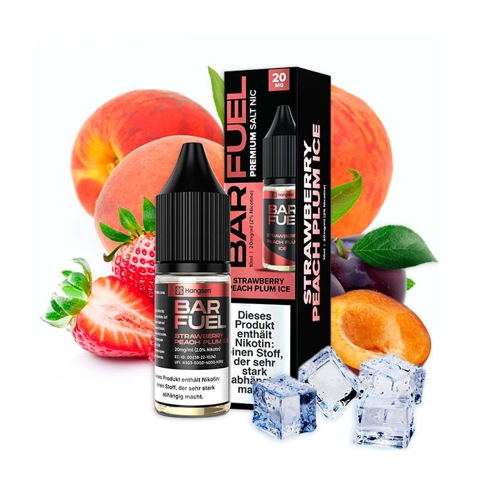 Hangsen Bar Fuel Strawberry Peach Plum Ice Nikotinsalz 