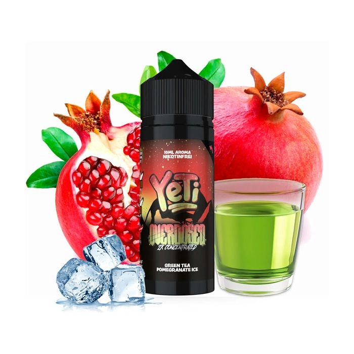 Yeti Green Tea Pomegranate Ice Overdosed Aroma 