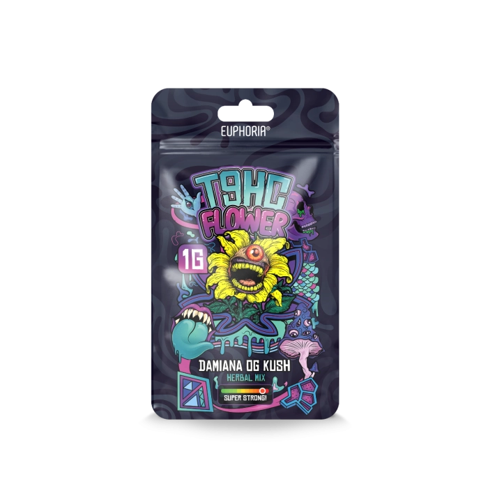 Euphoria T9HC Herbal Mix Damiana OG Kush Euphoria T9HC Herbal Mix Damiana OG Kush
