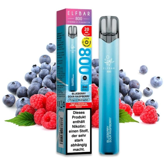 Elfbar 800 Blueberry Sour Raspberry Elfbar 800 Blueberry Sour Raspberry