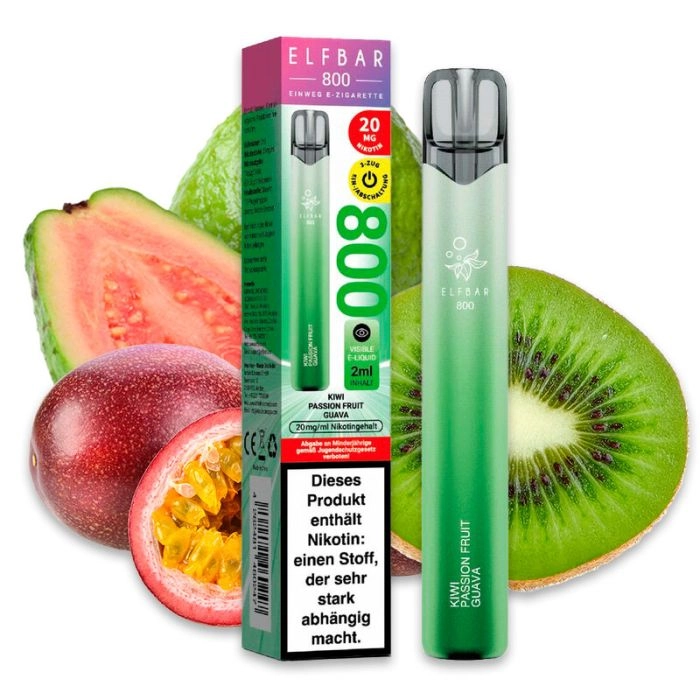 Elfbar 800 Kiwi Passion Fruit Guava Elfbar 800 Kiwi Passion Fruit Guava