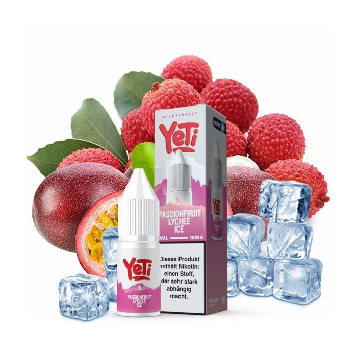 Yeti Summit Passionfruit Lychee Ice Nikotinsalz Yeti Summit Passionfruit Lychee Ice Nikotinsalz