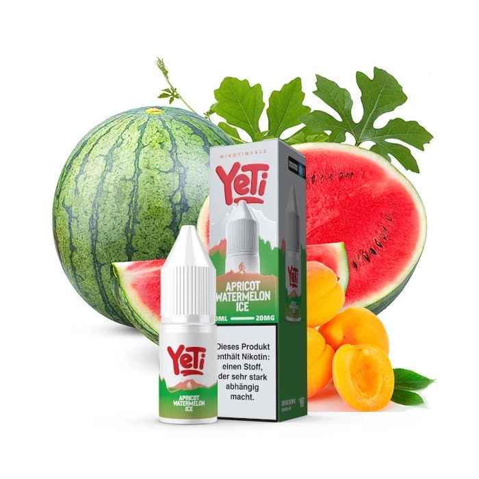 Yeti Summit Apricot Watermelon Ice Nikotinsalz 
