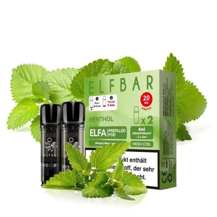 Elf Bar ELFA Prefilled Pods Menthol Elf Bar ELFA Prefilled Pods Menthol