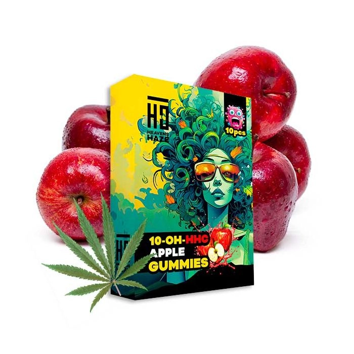 HEAVENS HAZE 10-OH-HHC Gummies Apple HEAVENS HAZE 10-OH-HHC Gummies Apple