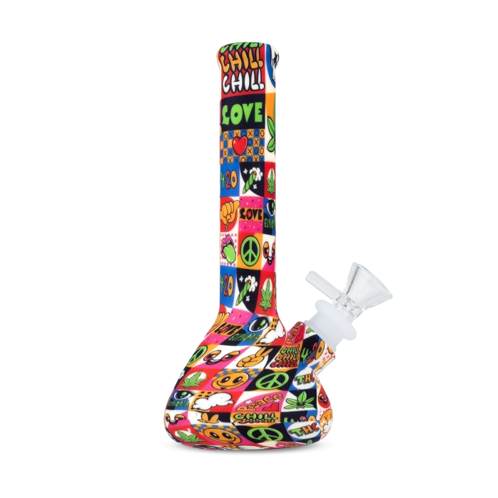 Euphoria Silicon Bong Groovy 