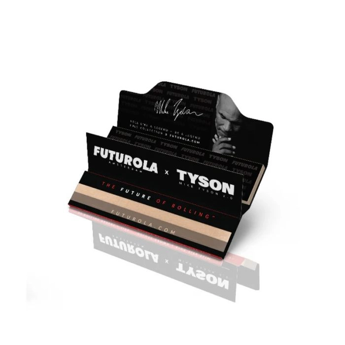 Tyson 2.0 Unbleached KS Slim + Tips Rolling Papers 