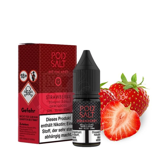 Pod Salt Strawberry Nikotinsalz Pod Salt Strawberry Nikotinsalz