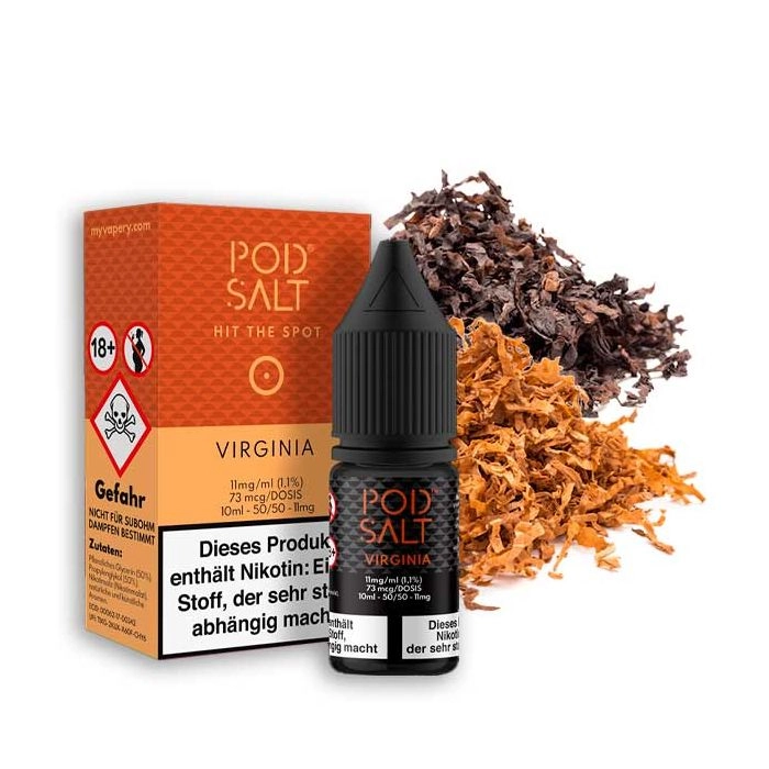 Pod Salt Virginia Nikotinsalz Pod Salt Virginia Nikotinsalz