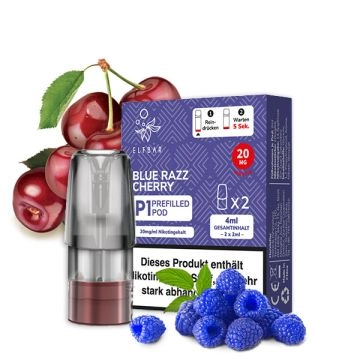 Elf Bar Mate 500 Pods Blue Razz Cherry 