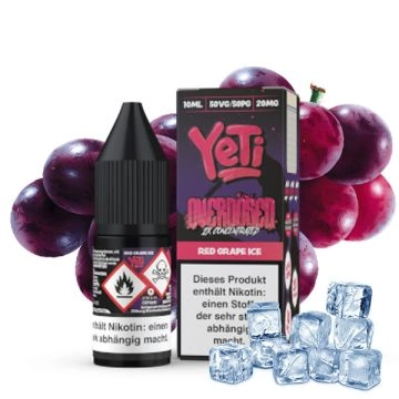 Yeti Red Grape Ice Overdosed Nikotinsalz 