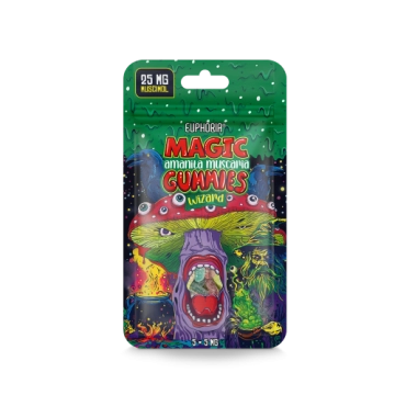 Euphoria Magic Muscimol Gummies Wizard 