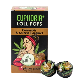 Euphoria Cannabis Lutscher Karamell 