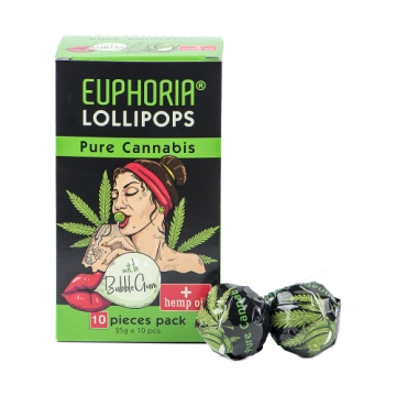 Euphoria Cannabis Lutscher Pure Cannabis 