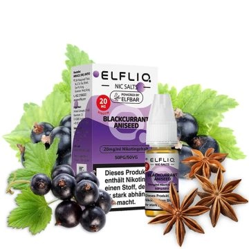 ELFLIQ Blackcurrant Anissed Nikotinsalz 