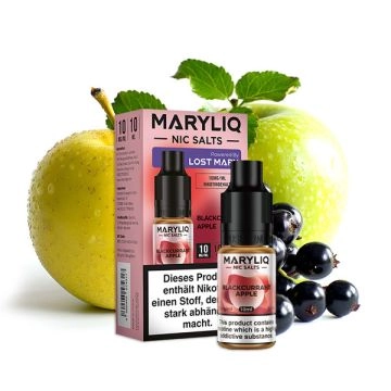 MARYLIQ Blackcurrant Apple Nikotinsalz 