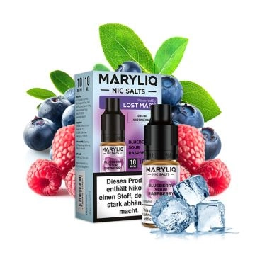 MARYLIQ Blueberry Sour Raspberry Nikotinsalz 