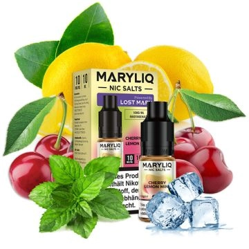 MARYLIQ Cherry Lemon Mint Nikotinsalz 