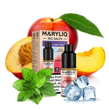 MARYLIQ Peach Ice Nikotinsalz 