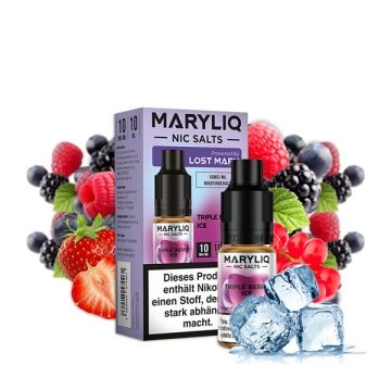 MARYLIQ Triple Berry Ice Nikotinsalz 