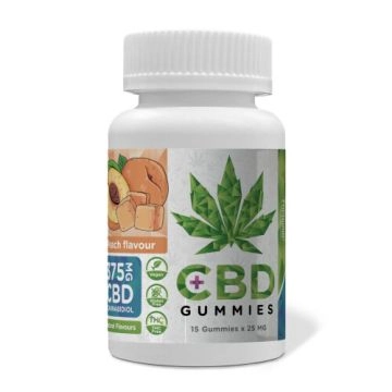 Euphoria CBD Gummies Peach 