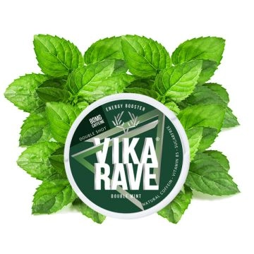 VIKA Rave Koffein Pouches Double Mint 