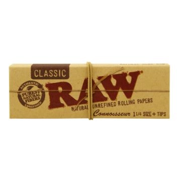 RAW Classic Rolling Papers Connoisseur 1¼ size 