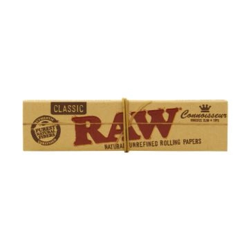 RAW Classic Rolling Papers Connoisseur Kingsize 