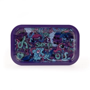 Euphoria Metal Rolling Tray Psychedelic 