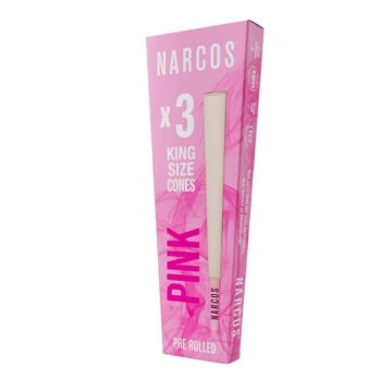 Narcos King Size Cones Pink Edition 