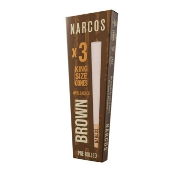 Narcos King Size Cones Brown Edition 