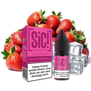 SiC! Salts Wild Strawberry Ice Nikotinsalz 