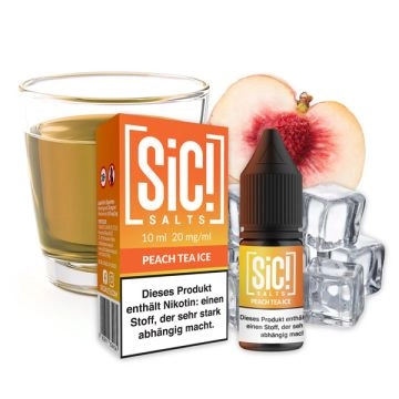 SiC! Salts Peach Tea Ice Nikotinsalz 