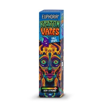 Euphoria Kratom Disposable Vape Pen Kali Grape 
