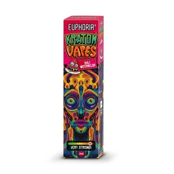 Euphoria Kratom Disposable Vape Pen Bali Watermelon 