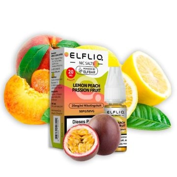 ELFLIQ Lemon Peach Passion Fruit Nikotinsalz 