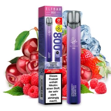 Elfbar 800 Strawberry Raspberry Cherry Ice 